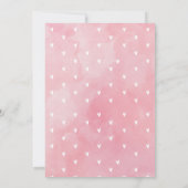 Elephant Hot Air Ballon Baby Word Scramble Game Einladung (Rückseite)