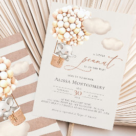 Elephant Hot-Air-Ballon-Einladung Einladung