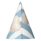 Elephant Hot-Air-Ballon-Party-Hut Partyhütchen (Rückseite)