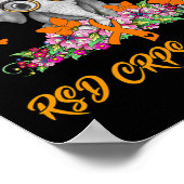 Elephant I bin ein Krieger RSD CRPS Bewusstsein Poster (Ecke)