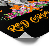 Elephant I bin ein Survivor RSD CRPS Bewusstsein Poster (Ecke)