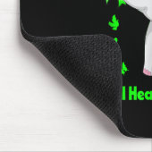 Elephant I bin ein Überlebender Mental Health Awar Mousepad (Ecke)