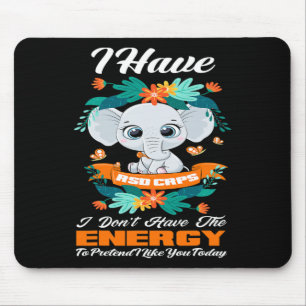 Elephant I habe RSD CRPS Awareness Mousepad