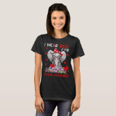 Elephant I trage rot für Schlaganfall T-Shirt (Vorne ganz)