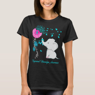 Elephant I Wear während Trigeminal Neuralgia Aware T-Shirt