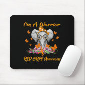 Elephant ich bin ein Krieger Rsd Crps Bewusstsein Mousepad (Mit Mouse)