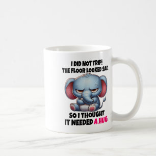 Elephant, ich bin nicht auf den Boden gereist sah Kaffeetasse