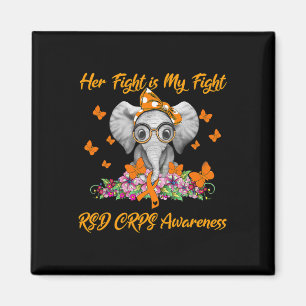 Elephant ihr Kampf ist mein Kämpfe RSS Crps Bewuss Magnet