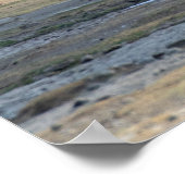 Elephant im Ngorongoro-Krater — Safari Po Poster (Ecke)