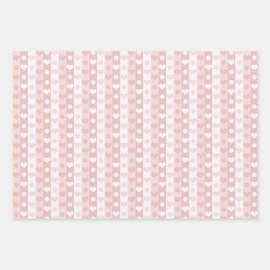 Elephant in Birthday Party Hat Geschenkpapier Set (Vorderseite 3)