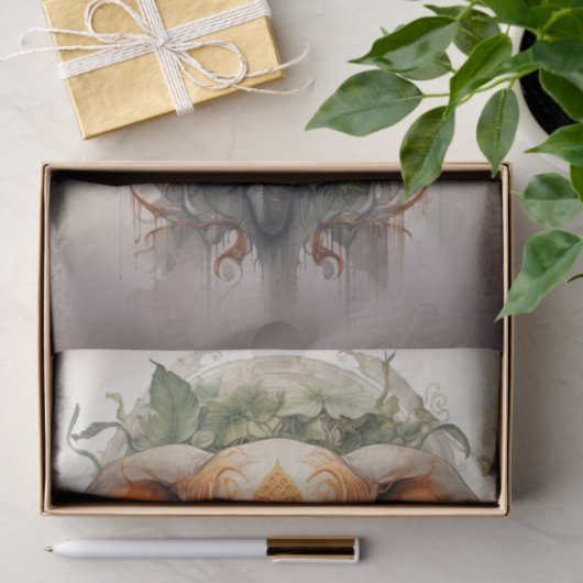 Elephant in Folien 2 Dekoupage Seidenpapier (Geschenk)