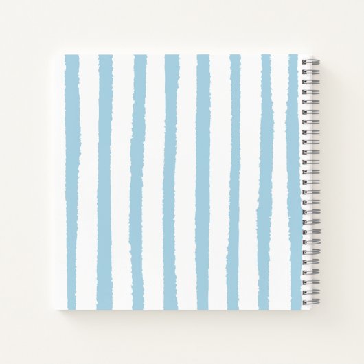 Elephant in Hot Air Balloon Wishes for Baby Notizblock (Rückseite)