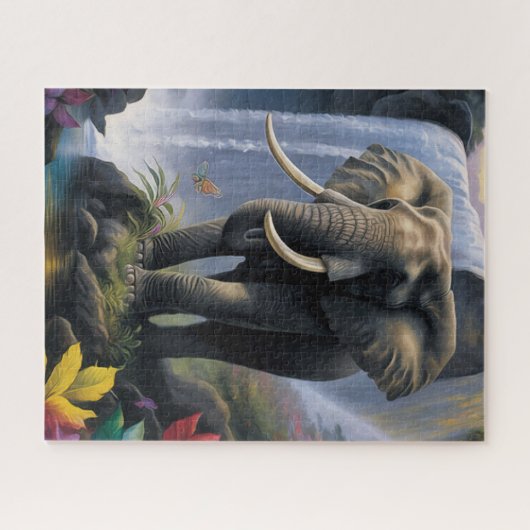 Elephant Jigsaw Puzzle (Horizontal)