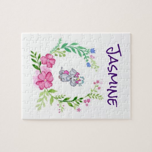 Elephant Jigsaw Puzzle (Horizontal)