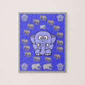 Elephant Jigsaw Puzzle (Vertikal)
