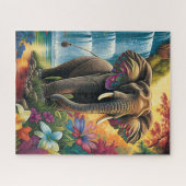 Elephant Jigsaw Puzzle (Horizontal)