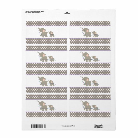 Elephant Joy Label (Vorne)