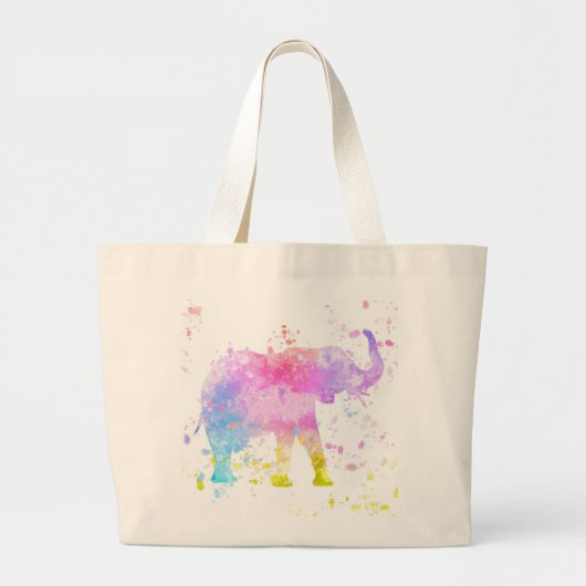 Elephant Jumbo Stoffbeutel (Vorne)