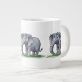 Elephant Jumbo-Tasse (Vorderseite Rechts)
