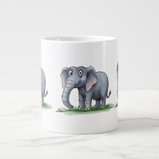 Elephant Jumbo-Tasse (Vorderseite)