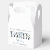 Elephant Junge Dusche Gefälligkeitsbox, Leckerei B Geschenkschachtel (Geöffnet)