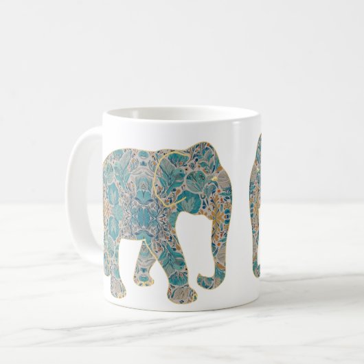 Elephant Kaffeetasse (Vorderseite Links)