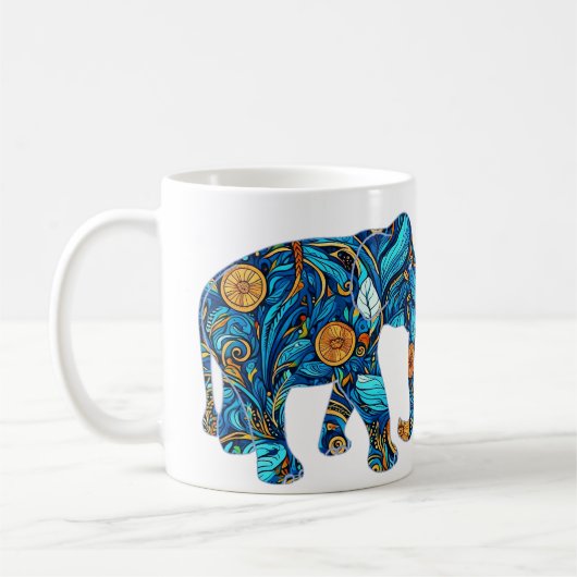 Elephant Kaffeetasse (Links)