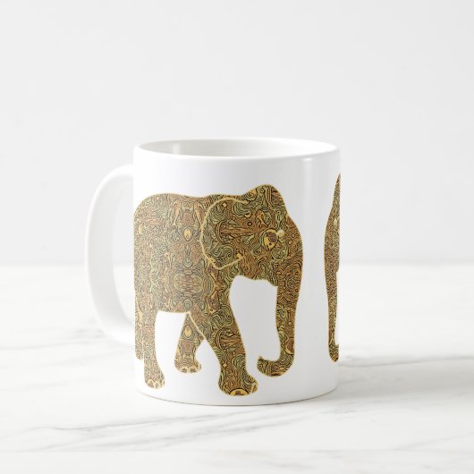 Elephant Kaffeetasse (Vorderseite Links)