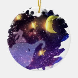 Elephant Keramik Ornament