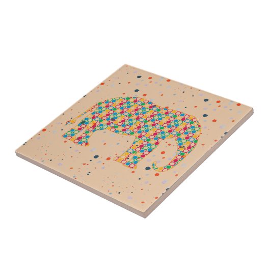 Elephant Keramik Tile Fliese (Seite)