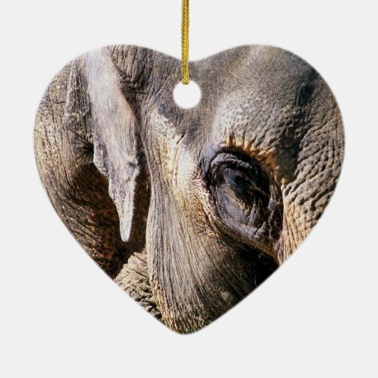 ELEPHANT KERAMIKORNAMENT (Hinten)