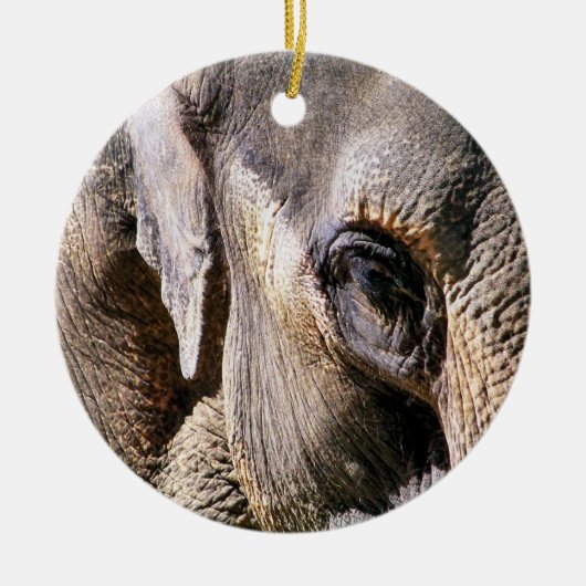 ELEPHANT KERAMIKORNAMENT (Vorne)