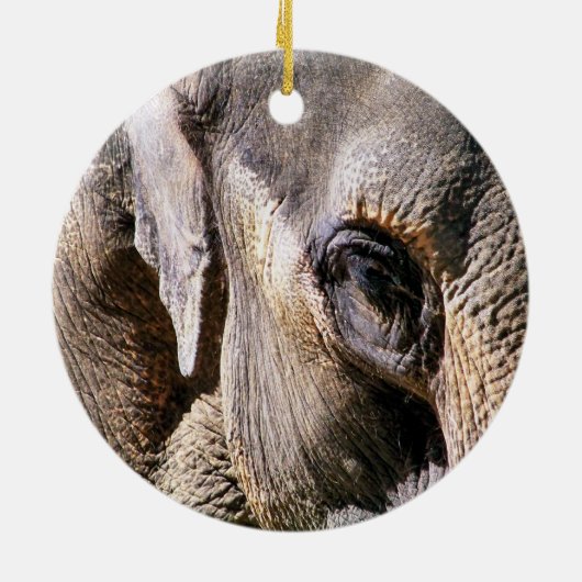 ELEPHANT KERAMIKORNAMENT (Hinten)