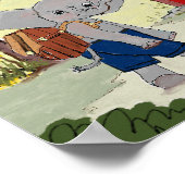 Elephant Kids's Room Dekoration (Ecke)