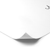 Elephant Kinderzimmer Art Print Niedlich Elephant Poster (Ecke)