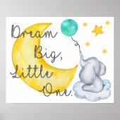 Elephant Kinderzimmer Poster (Vorne)