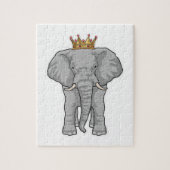 Elephant King Crown Puzzle (Vertikal)