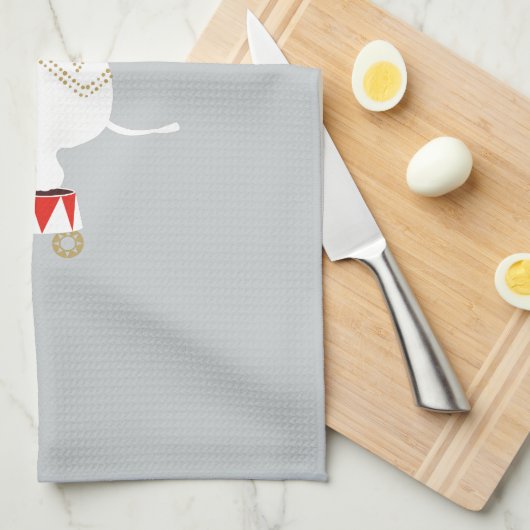 Elephant Kitchen Handtücher (Viertel Falte)