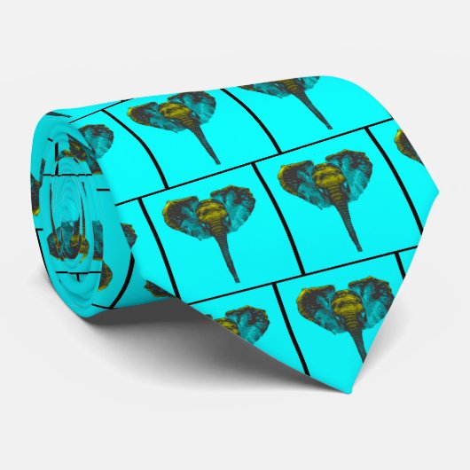 Elephant Krawatte (Gerollt)