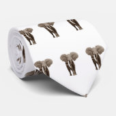 Elephant Krawatte (Gerollt)