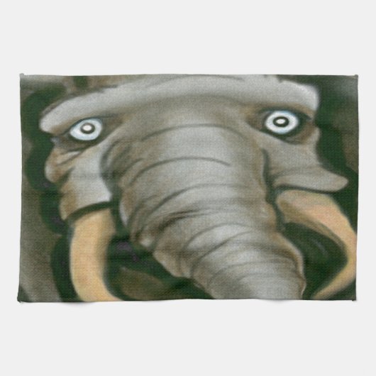 Elephant Küchentuch (Horizontal)