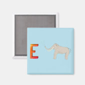 Elephant Kühlschrankmagnet (Vorderseite/Rückseite)