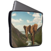 Elephant Laptopschutzhülle (Vorne Rechts)