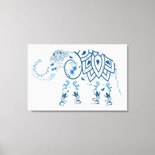Elephant Leinwanddruck (Vorderseite)