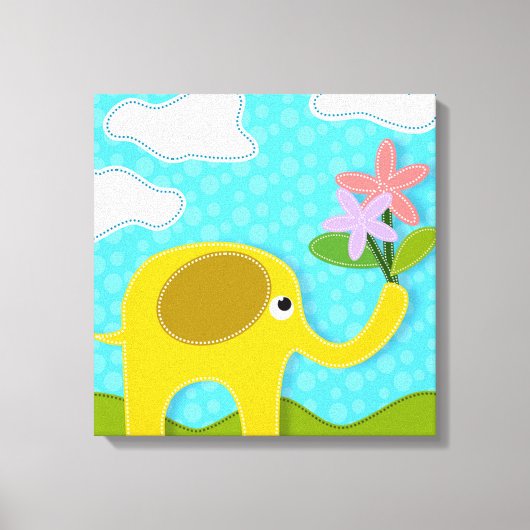 Elephant Leinwanddruck (Vorderseite)