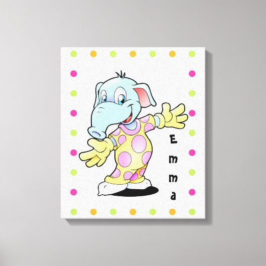 Elephant Leinwanddruck (Vorderseite)