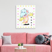 Elephant Leinwanddruck (Insitu (Wohnzimmer))
