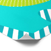 Elephant Liebe Kinderzimmer Poster (Ecke)