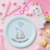 Elephant-Liebe Pappteller (Party)