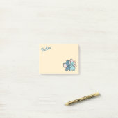 Elephant-Liebe Post-it Klebezettel (Auf Schreibtisch)